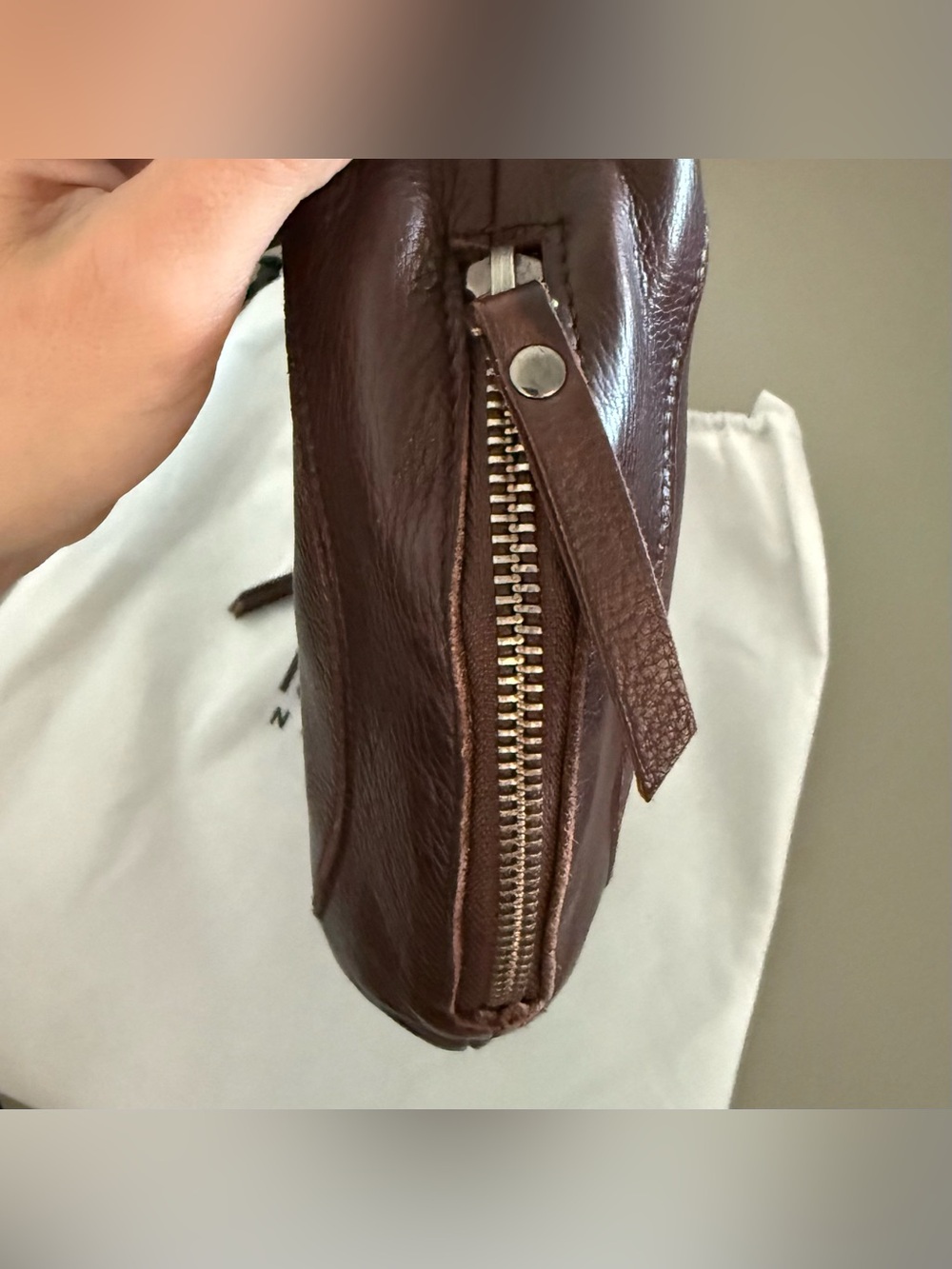 Latico Leathers Crosby Sling Crossbody in Soft Brown Leather 🐻 - Picture 7 of 13